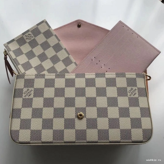 WIS Bag Damier Pochette Louis N63106 Felicie Vuitton 0201